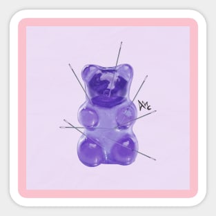 Spicy gummy bear Sticker